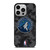 MINNESOTA TIMBERWOLVES BLACK CAMO iPhone 14 Pro Case Cover