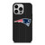 NEW ENGLAND PATRIOTS FOOTBALL TEXT iPhone 14 Pro Case Cover