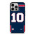 NEW ENGLAND PATROTS MAC JONES 10 NFL NIKE iPhone 14 Pro Case Cover
