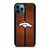 DENVER BRONCOS NFL METAL STRIPE iPhone 12 Pro Max Case Cover