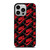 NIKE BOX BLACK PATTERN iPhone 14 Pro Case Cover