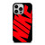 NIKE RED LOGO iPhone 14 Pro Case Cover