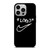 NIKE X OFF WHITE STROKE iPhone 14 Pro Case Cover