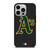 OAKLAND ATHLETICS BASEBALL BLACK iPhone 14 Pro Case Cover