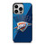 OKLAHOMA CITY THUNDER NBA BASKETBALL LOGO iPhone 14 Pro Case Cover