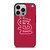 SAINT LOUIS CARDINALS MLB LOGO iPhone 14 Pro Case Cover