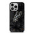 SAN ANTONIO SPURS BASKETBALL NBA FIRE iPhone 14 Pro Case Cover