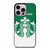 STARBUCKS COFFEE LOGO GREEN iPhone 14 Pro Case Cover