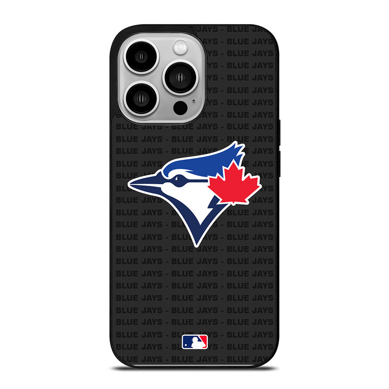 TORONTO BLUE JAYS BASEBALL BLACK iPhone 14 Pro Case Cover