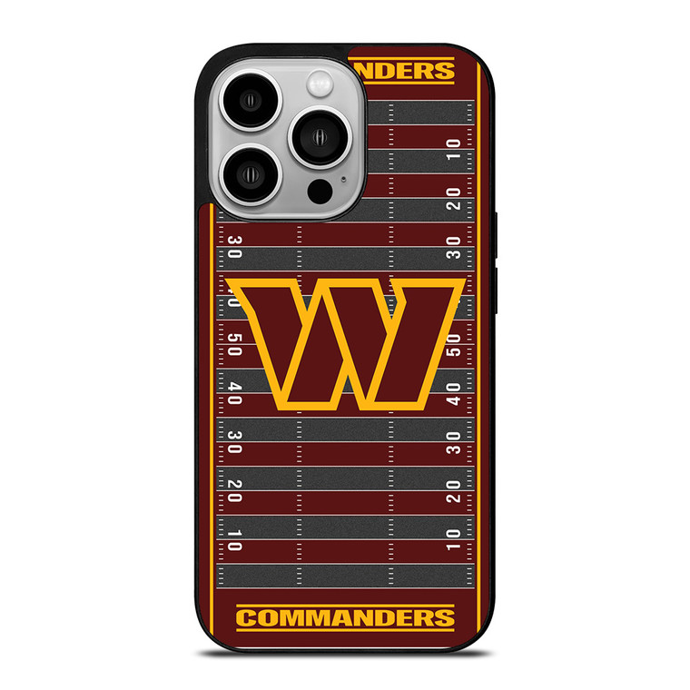 WASHINGTON COMMANDERS FOOTBALL FIELD iPhone 14 Pro Case Cover
