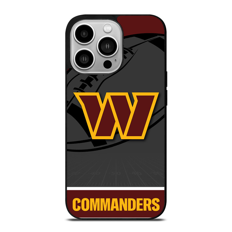 WASHINGTON COMMANDERS NFL TEAM iPhone 14 Pro Case Cover