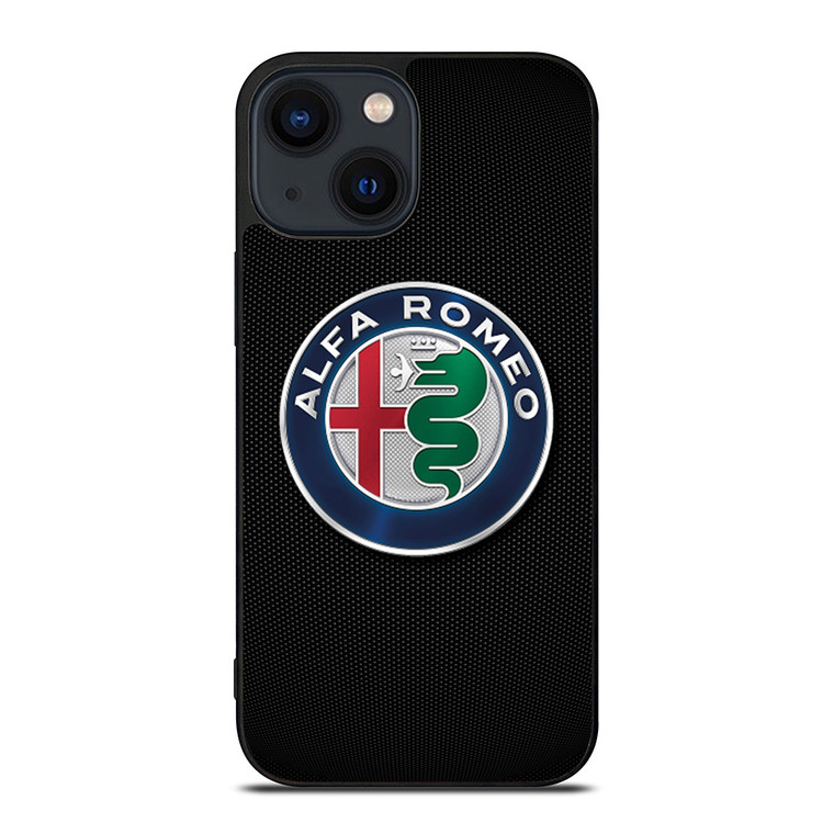 ALFA ROMEO CARBON FIBER iPhone 14 Plus Case Cover