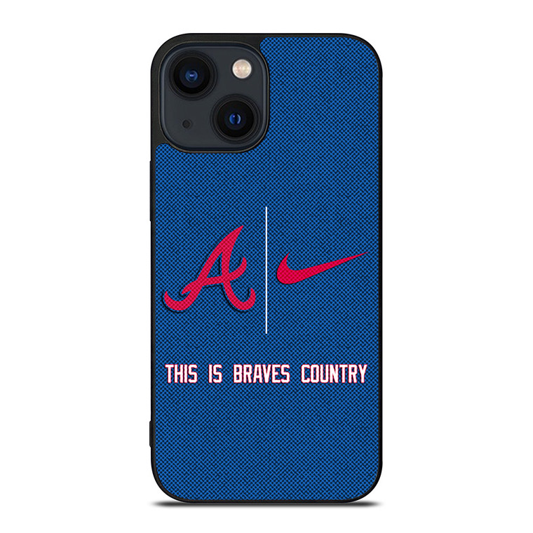 ATLANTA BRAVES NIKE MLB BASEBALL iPhone 14 Plus Case Cover