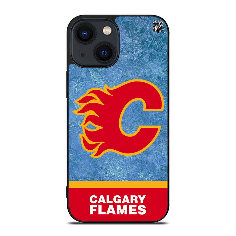 CALGARY FLAMES HOCKEY TEAM iPhone 14 Plus Case Cover