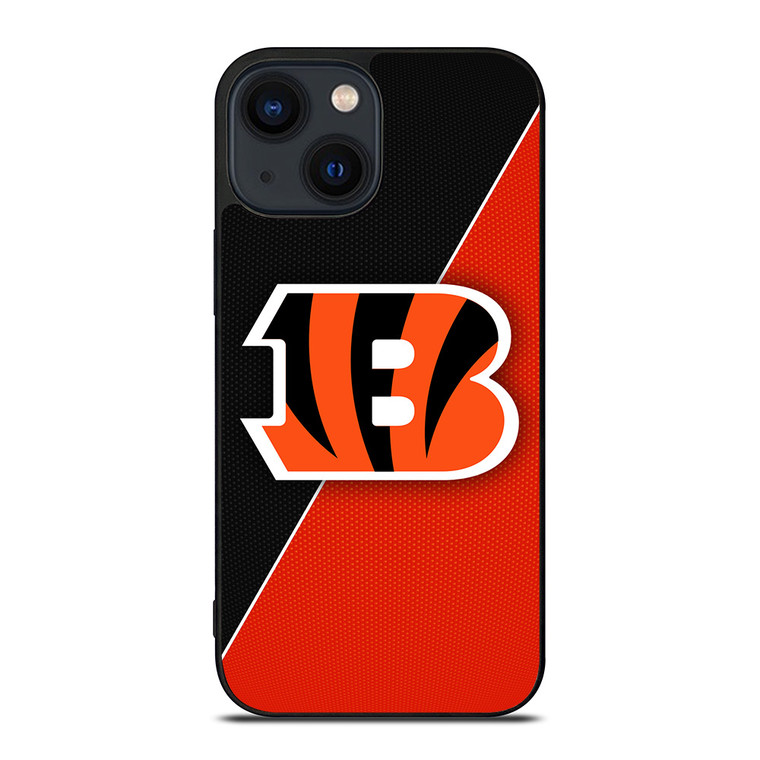 CINCINNATI BENGALS NFL FOOTBALL LOGO iPhone 14 Plus Case Cover