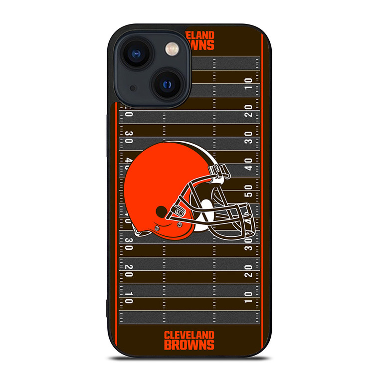 CLEVELAND BROWNS FOOTBALL FIELD iPhone 14 Plus Case Cover