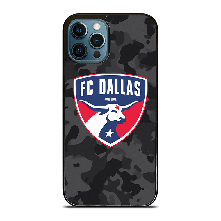 FC DALLAS MLS BLACK CAMO iPhone 12 Pro Max Case Cover