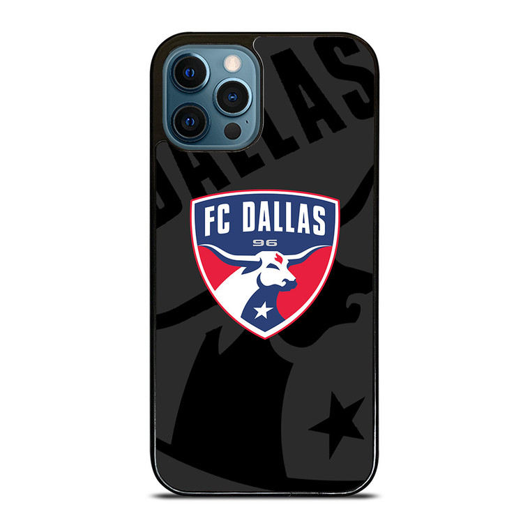 FC DALLAS MLS BLACK iPhone 12 Pro Max Case Cover