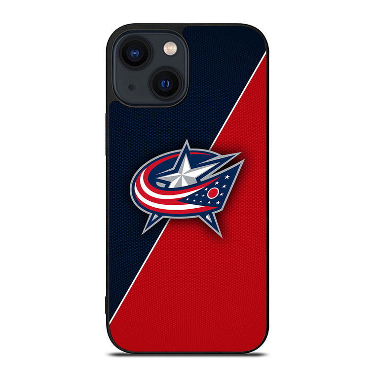COLUMBUS BLUE JACKETS NHL HOCKEY LOGO iPhone 14 Plus Case Cover