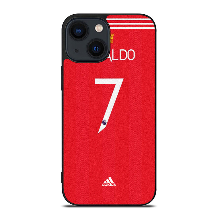 CRISTIANO RONALDO MANCHESTER UNITED ADIDAS 2 iPhone 14 Plus Case Cover