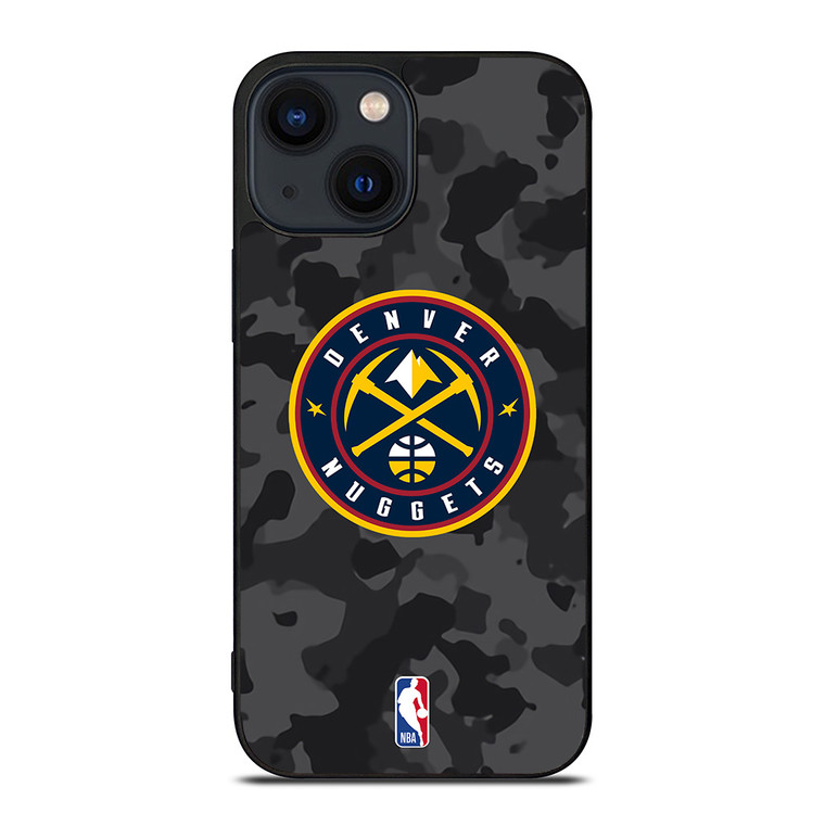 DENVER BRONCOS BLACK CAMO iPhone 14 Plus Case Cover