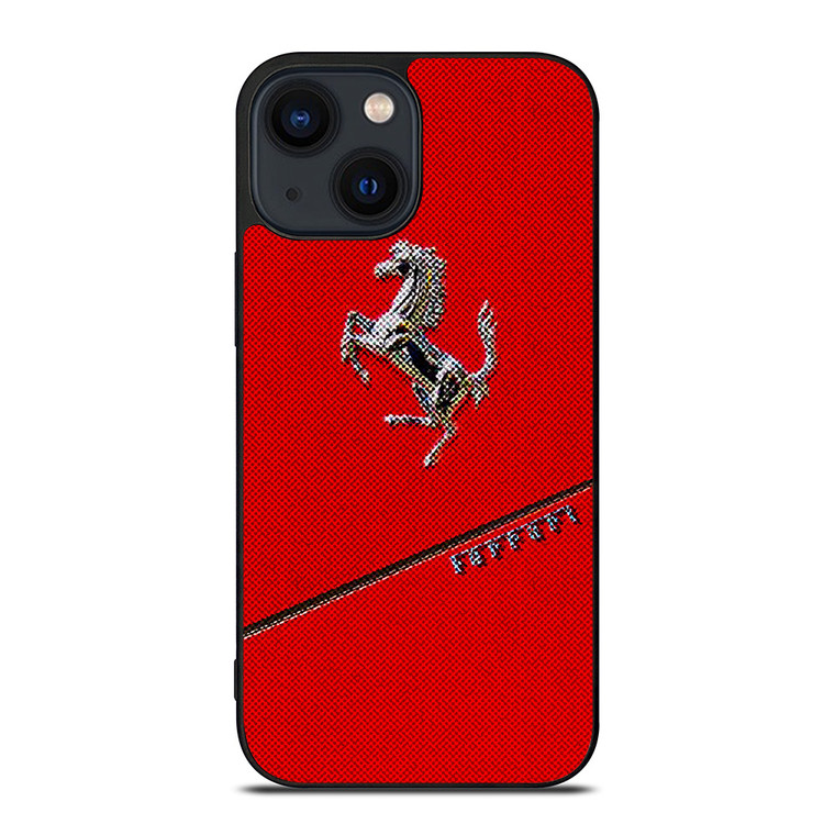 FERRARI RED CAR LOGO iPhone 14 Plus Case Cover