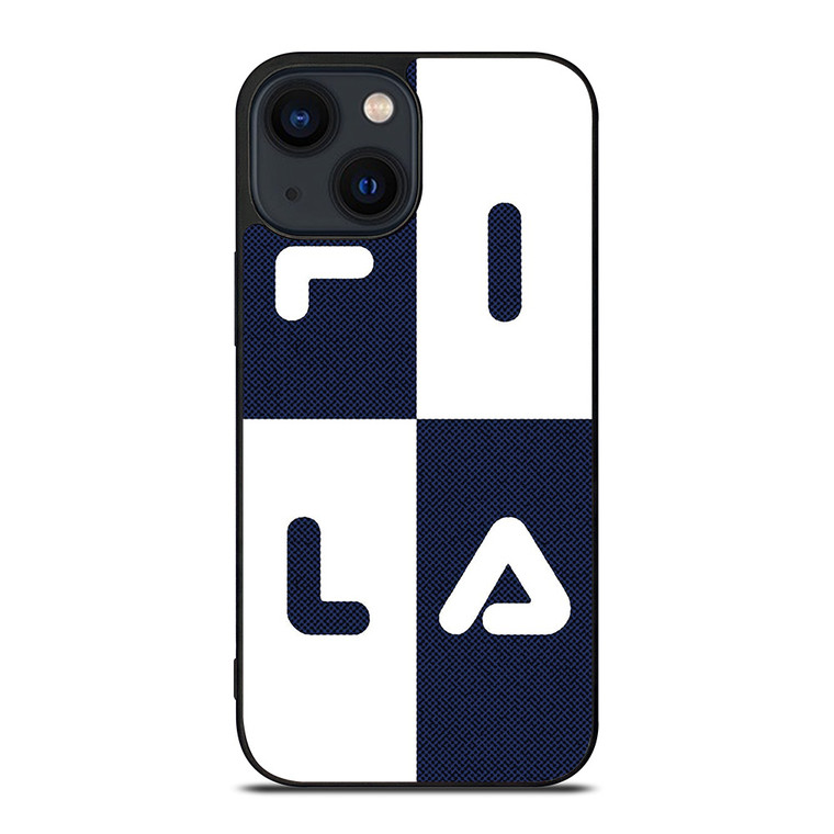 FILA SQUARE PATTERN iPhone 14 Plus Case Cover