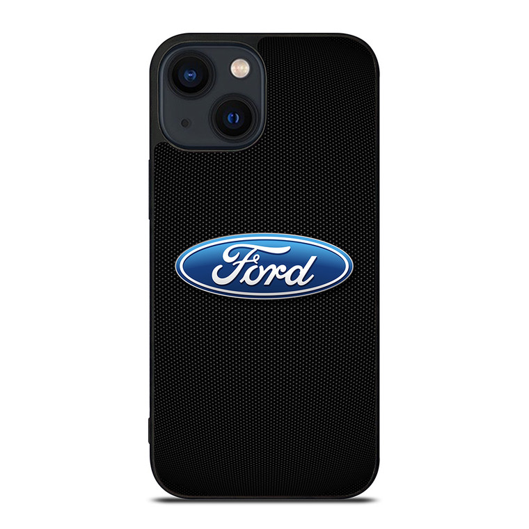 FORD CARBON FIBER iPhone 14 Plus Case Cover
