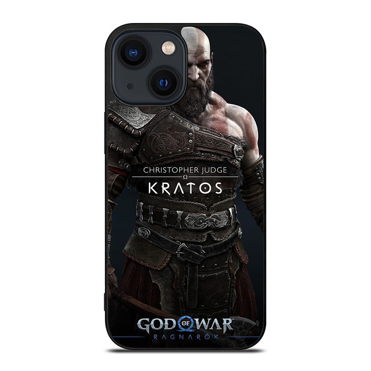 GOD OF WAR RAGNAROK KRATOS CHRISTOPHER JUDGE iPhone 14 Plus Case Cover