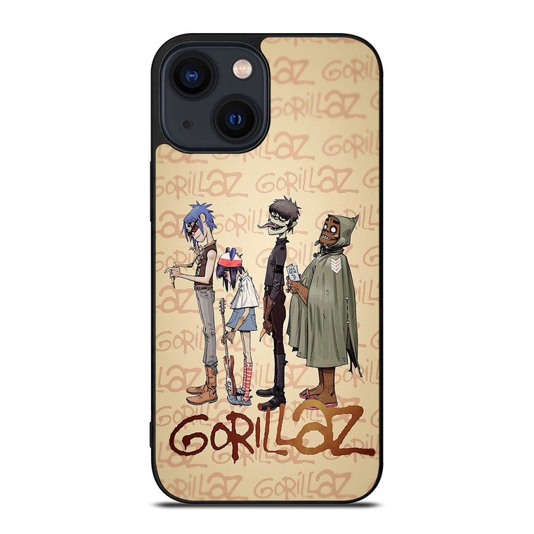GORILLAZ ENGLISH BAND 3 iPhone 14 Plus Case Cover