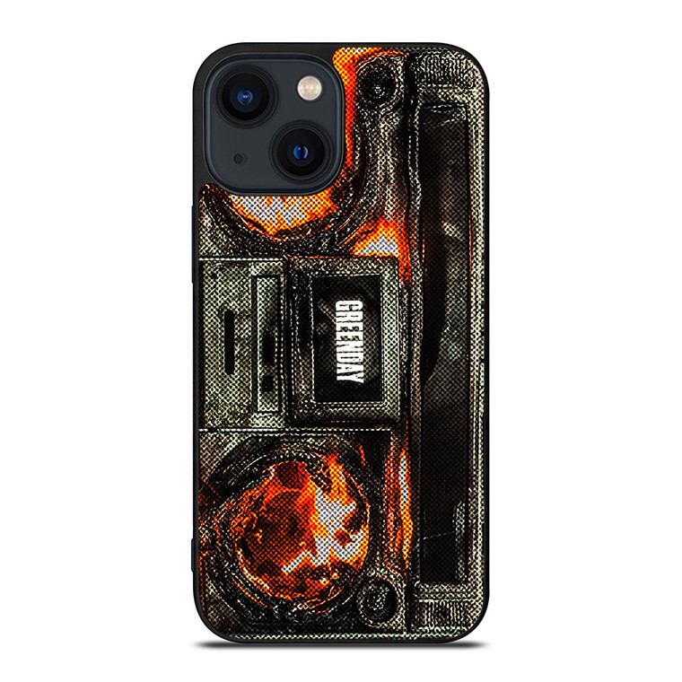 GREEN DAY ROCK BAND REVOLUTION RADIO iPhone 14 Plus Case Cover