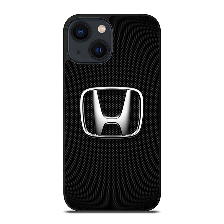 HONDA CARBON FIBER iPhone 14 Plus Case Cover
