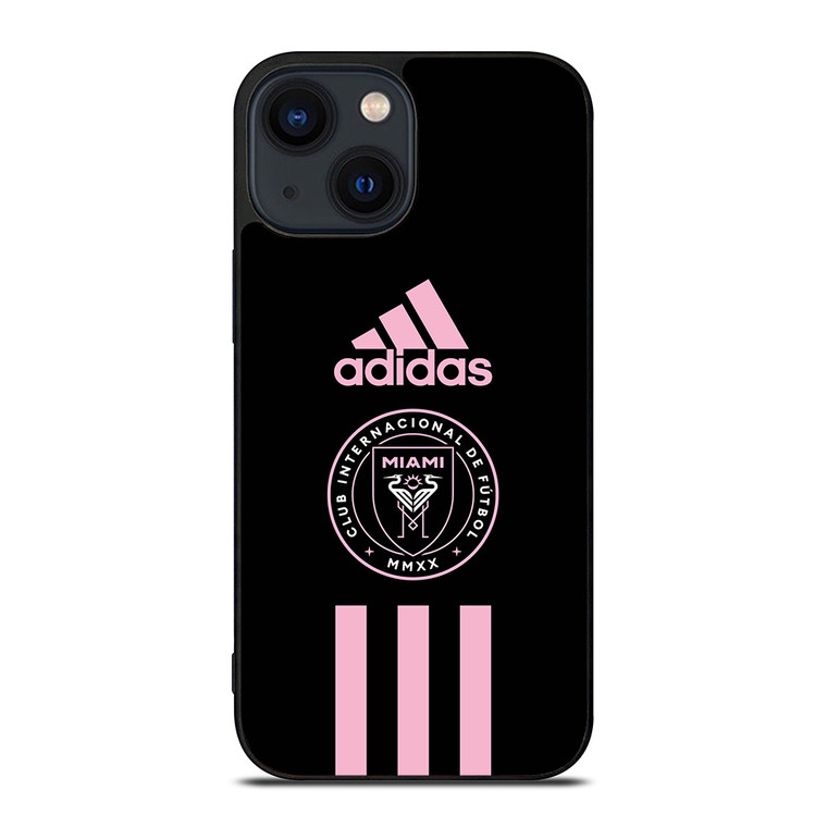 INTER MIAMI FC ADIDAS STRIPES iPhone 14 Plus Case Cover