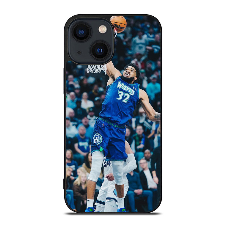KARL ANTHONY TOWNS MINNESOTA TIMBERWOLVES 3 iPhone 14 Plus Case Cover