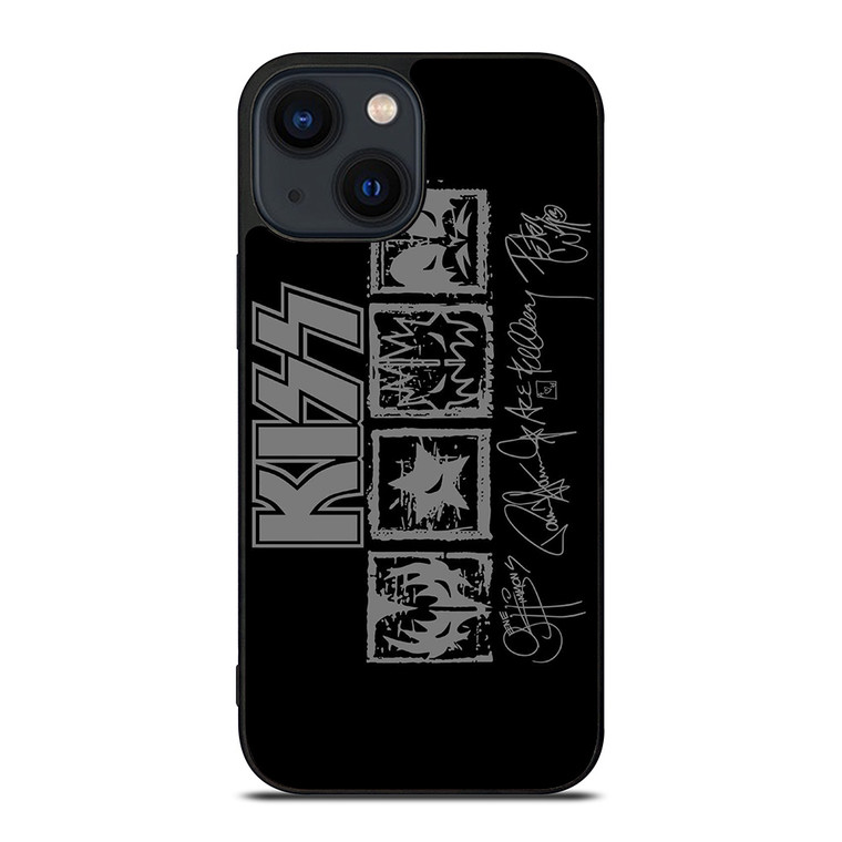 KISS ROCK BAND MEMBER ICON iPhone 14 Plus Case Cover