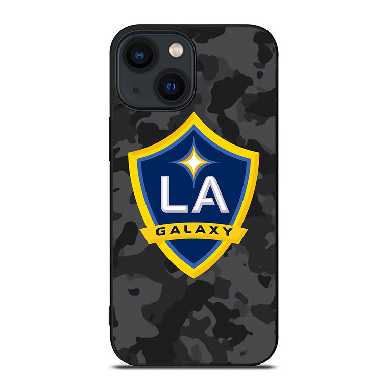 LA GALAXY MLS BLACK CAMO iPhone 14 Plus Case Cover