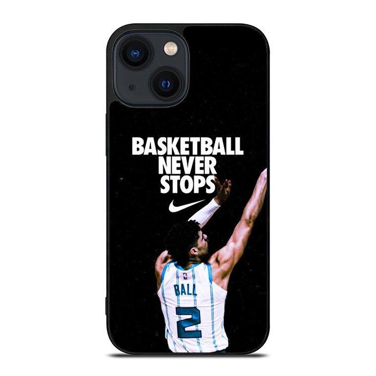 LAMELO BALL CHARLOTTE HORNETS iPhone 14 Plus Case Cover
