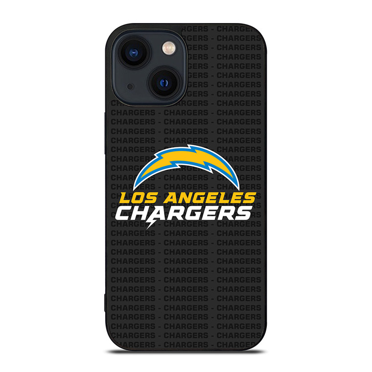 LOS ANGELES CHARGERS FOOTBALL TEXT iPhone 14 Plus Case Cover