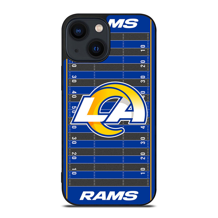 LOS ANGELES RAMS FOOTBALL FIELD iPhone 14 Plus Case Cover