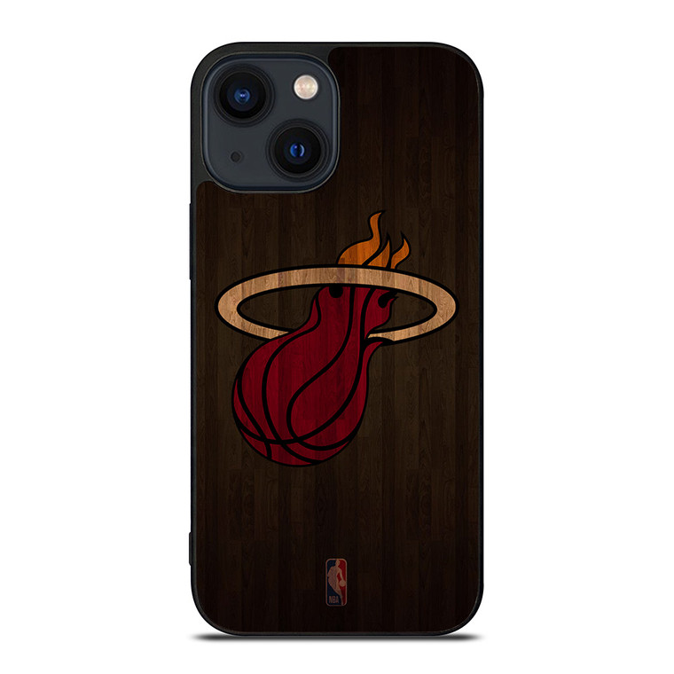 MIAMI HEAT BASKETBALL COURT NBA iPhone 14 Plus Case Cover
