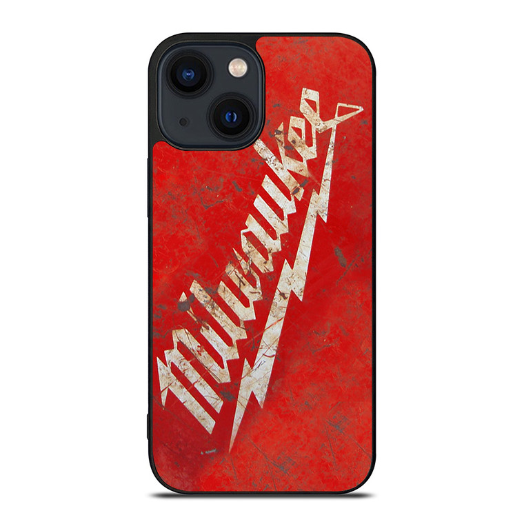 MILWAUKEE RUSTY LOGO iPhone 14 Plus Case Cover