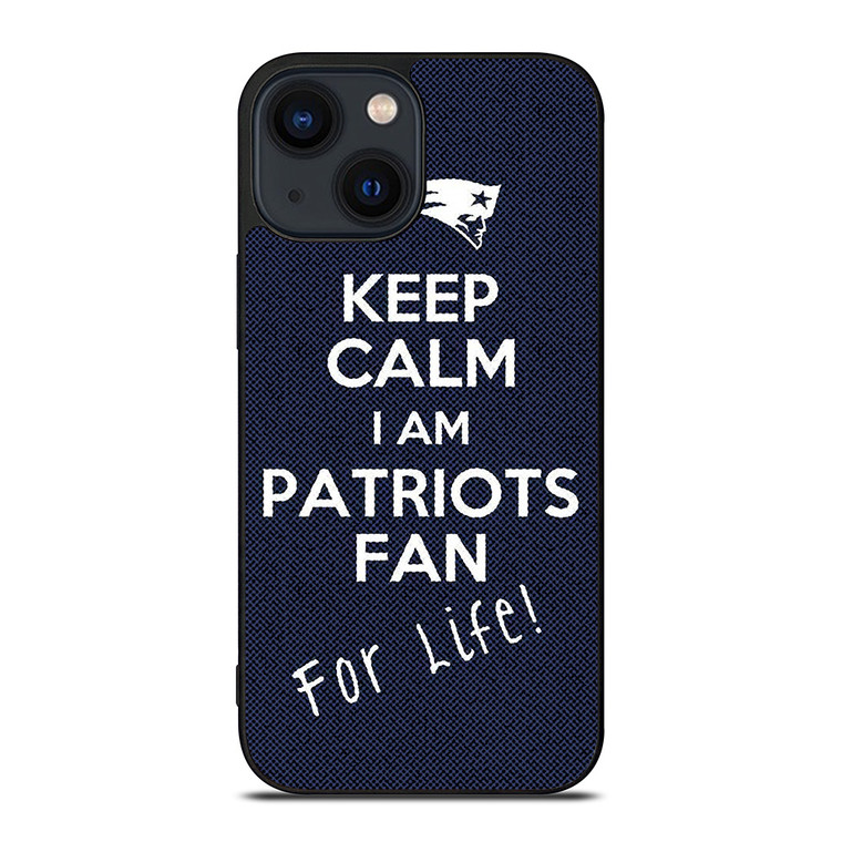 NEW ENGLAND PATRIOTS NFL FOOTBALL FANS 4 iPhone 14 Plus Case Cover