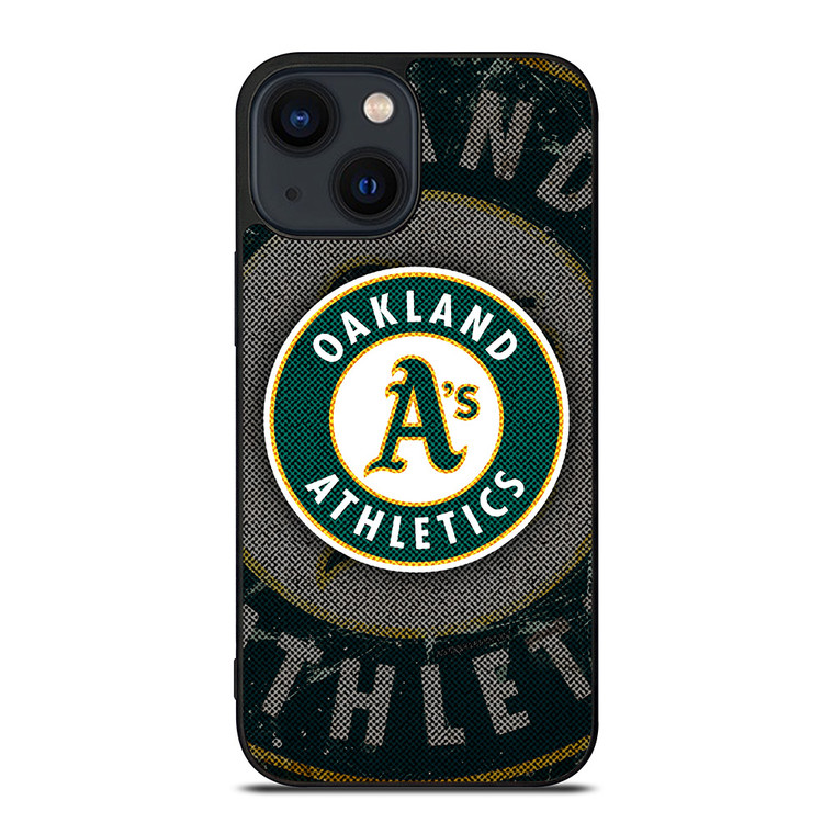 OAKLAND ATHLETICS MLB BASEBALL LOGO 2 iPhone 14 Plus Case Cover