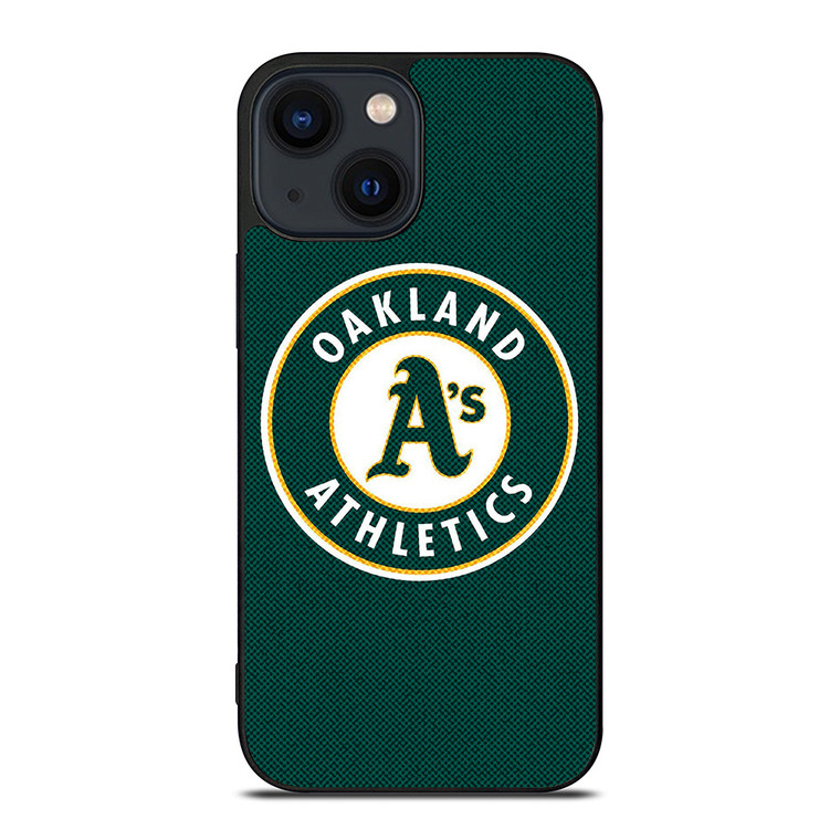 OAKLAND ATHLETICS MLB BASEBALL LOGO iPhone 14 Plus Case Cover