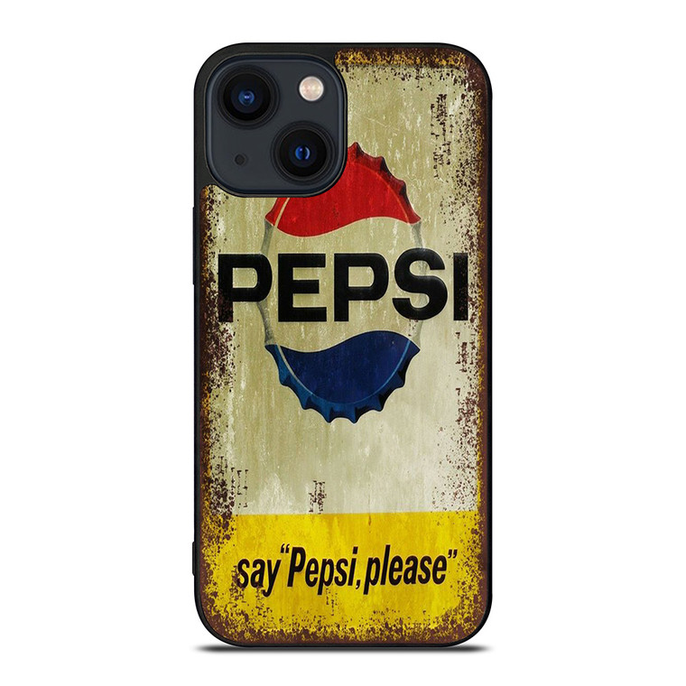 PEPSI COLA iPhone 14 Plus Case Cover
