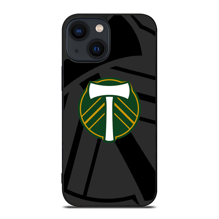 PORTLAND TIMBERS MLS BLACK iPhone 14 Plus Case Cover