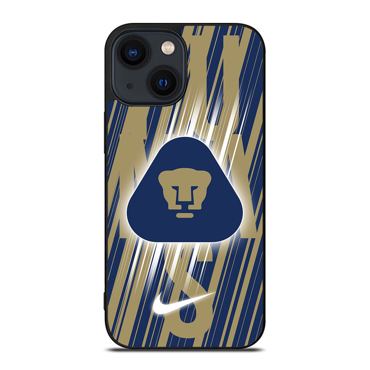 PUMAS UNAM MEXICO FOOTBALL NIKE iPhone 14 Plus Case Cover
