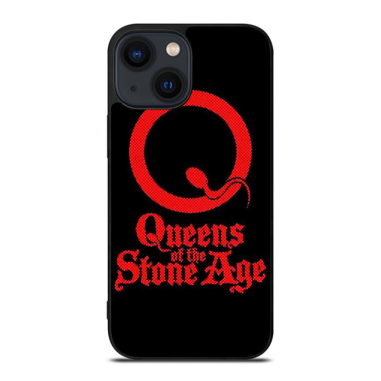 QUEENS OF THE STONE AGE ROCK BAND LOGO iPhone 14 Plus Case Cover