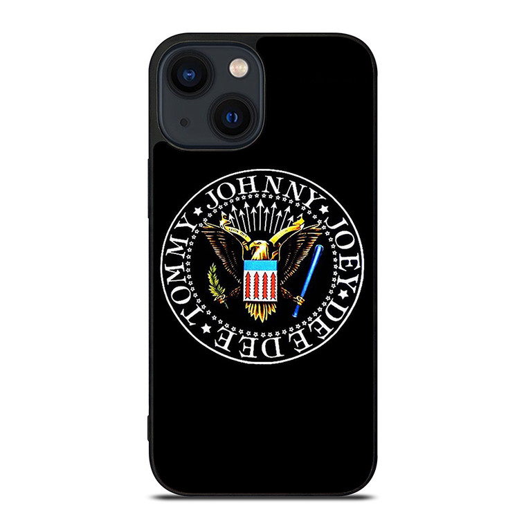 RAMONES ROCK BAND LOGO 2 iPhone 14 Plus Case Cover