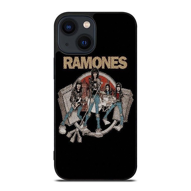 RAMONES ROCK BAND ROAD TO RUIN iPhone 14 Plus Case Cover RAMONES ROCK BAND ROAD TO RUIN iPhone 14 Plus Case Cover